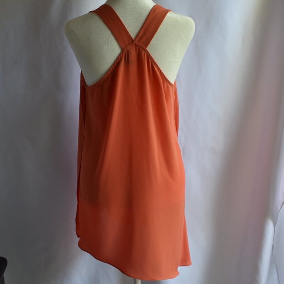 The Limited Orange Blouse - Picture 2 of 4